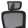 Kancelářská židle, asynchronní mechanismus, šedá, síťovina, KA-H2491 GREY