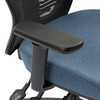 Kancelářská židle, asynchronní mechanismus, modrá, síťovina, KA-H2491 BLUE