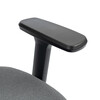 Kancelářská židle, asynchronní mechanismus, šedá, síťovina, KA-H2491 GREY